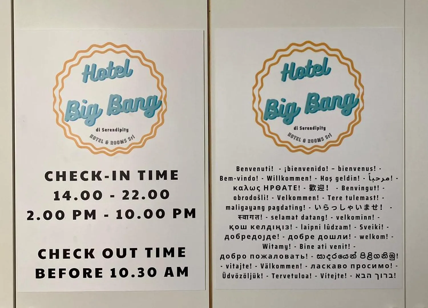 Hotel Big Bang Rome Italy